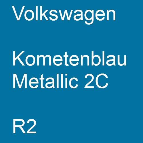 Volkswagen, Kometenblau Metallic 2C, R2.